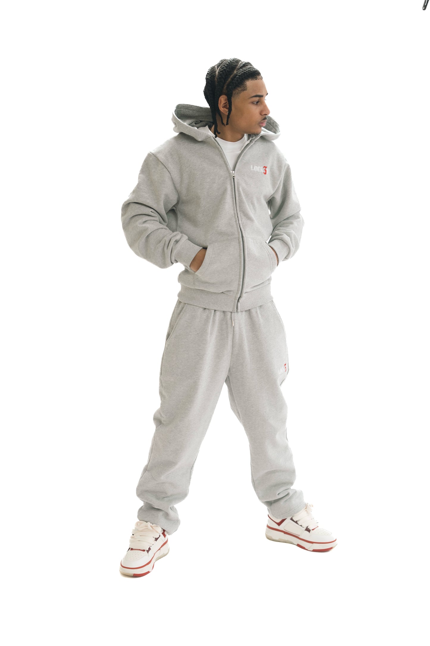 ESSENTIAL HOODIE -GREY