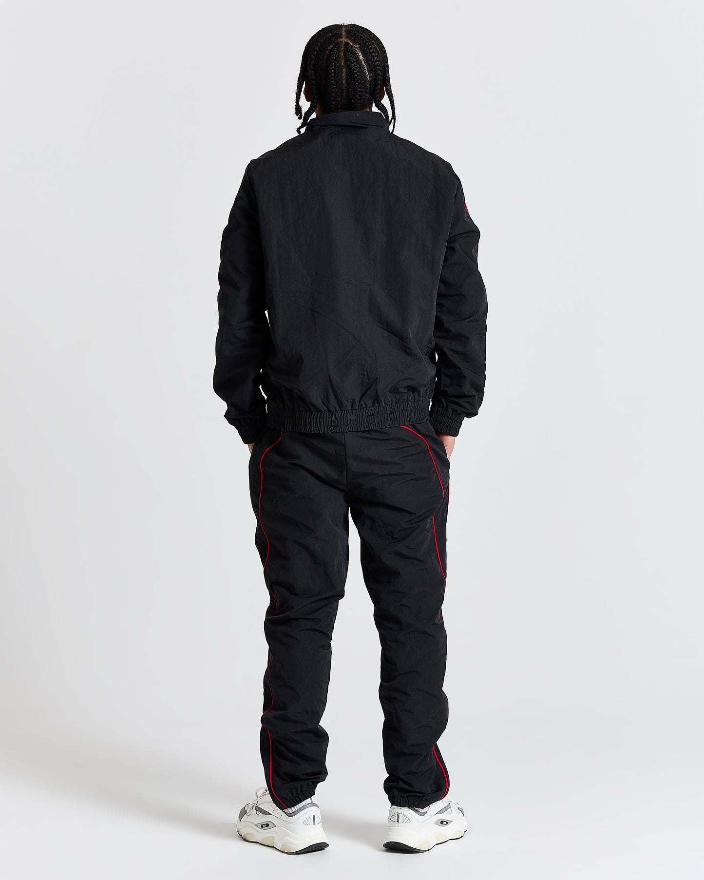 Lock3d nylon Tracksuit - Black