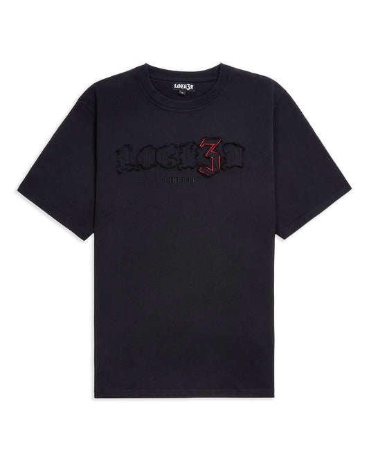 LOCK3D DISTRESSED BLACK T33
