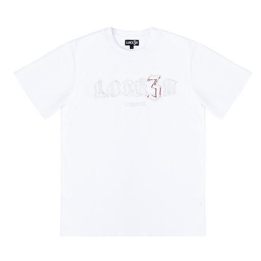 DISTRESSED TEE - WHITE